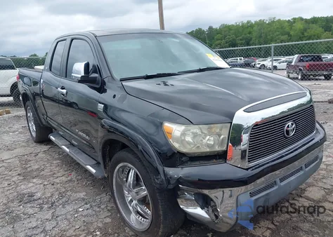 2007 Toyota Tundra Double Cab Sr5 z USA, uszkodzony, nr VIN 5TBRT54187S454091